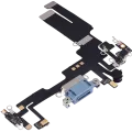 Charging Port Flex Cable For iPhone 14 (Aftermarket Plus) (Blue)