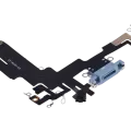 Charging Port Flex Cable For iPhone 14 (Aftermarket Plus) (Blue)