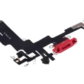 Charging Port Flex Cable For iPhone 14 (Aftermarket Plus) (Red)