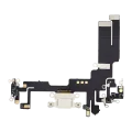 Charging Port Flex Cable For iPhone 14 (Aftermarket Plus) (Starlight)