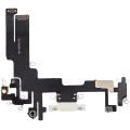 Charging Port Flex Cable For iPhone 14 (Aftermarket Plus) (Starlight)