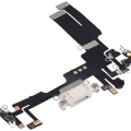 Charging Port Flex Cable For iPhone 14 (Aftermarket Plus) (Starlight)
