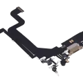 Charging Port Flex Cable For iPhone 14 Pro Max (Aftermarket Plus) (Gold)