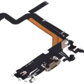 Charging Port Flex Cable For iPhone 14 Pro Max (Aftermarket Plus) (Gold)