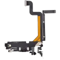 Charging Port Flex Cable For iPhone 14 Pro Max (Aftermarket Plus) (Space Black)