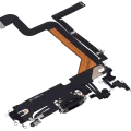 Charging Port Flex Cable For iPhone 14 Pro Max (Aftermarket Plus) (Space Black)