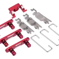 Hard Buttons (Power / Volume / Switch) For iPhone SE (2022) (Red)