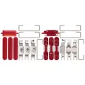 Hard Buttons (Power / Volume / Switch) For iPhone SE (2020) (Red)