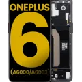 OLED Assembly With Frame For OnePlus 6 (A6000 / A6003) (Refurbished) (Midnight Black)