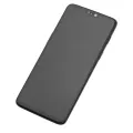 OLED Assembly With Frame For OnePlus 6 (A6000 / A6003) (Refurbished) (Mirror Black)