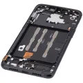OLED Assembly With Frame For OnePlus 6T (A6010 / A6013) (Aftermarket Plus) (Mirror Black)
