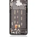 OLED Assembly With Frame For OnePlus 6T (A6010 / A6013) (Aftermarket Plus) (Midnight Black)