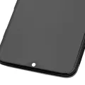 OLED Assembly With Frame For OnePlus 6T (A6010 / A6013) (Aftermarket Plus) (Midnight Black)