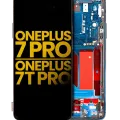 OLED Assembly With Frame For OnePlus 7 Pro / 7T Pro (Refurbished) (Nebula Blue)