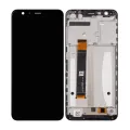 LCD Assembly With Frame For Asus Zenfone Max Plus (M1) ZB570TL (Refurbished) (All Colors)