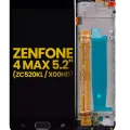 LCD Assembly With Frame For Asus ZenFone 4 Max 5.2" (ZC520KL / 2017) (Refurbished) (Black)