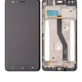 LCD Assembly With Frame For Asus ZenFone 3 Zoom (ZE553KL / 2017) (Refurbished) (Black)