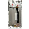 LCD Assembly With Frame For Asus ZenFone 4 (ZE554KL / 2017) (Refurbished) (White)