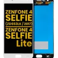 LCD Assembly Without Frame For Asus ZenFone 4 Selfie (ZD553KL / 2017) / ZenFone 4 Selfie Lite (ZB553KL / 2017) (Refurbished) (White)