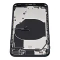 Back Housing W/ Small Components Pre-Installed For iPhone SE (2022) (Used OEM Pull: Grade A) (Midnight)