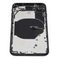 Back Housing W/ Small Components Pre-Installed For iPhone SE (2022) (Used OEM Pull: Grade A) (Midnight)