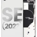 Заднє скло для iPhone SE (2022) (Used OEM Pull: Grade A) (Starlight)