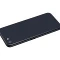 Back Housing W/ Small Components Pre-Installed For iPhone SE (2022) (Used OEM Pull: Grade B) (Midnight)