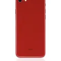 Back Housing W/ Small Parts For iPhone SE (2022) (Used OEM Pull: Grade B) (Red)