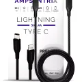 Кабель Alpha USB-C — Lightning (MFi) (1 м) (чорний)