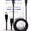 Кабель Alpha USB-C — Lightning (MFi) (1 м) (чорний)