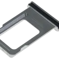 Single Sim Card Tray For iPhone 11 Pro / 11 Pro Max (Service Pack) (Silver)