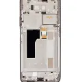 LCD Assembly With Frame For Nokia G300 (Refurbished) (Meteor Grey)