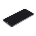 LCD Assembly With Frame For Nokia G300 (Refurbished) (Meteor Grey)