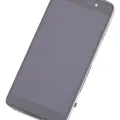 LCD Assembly With Frame For BlackBerry DTEK50 (Refurbished) (Black)