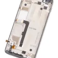 LCD Assembly With Frame For BlackBerry DTEK50 (Refurbished) (Black)