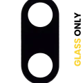 Back Camera Lens (Glass Only) With Adhesive For BlackBerry KEY2 (BBF100 Series)