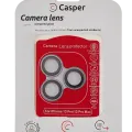 Захист скла камери Casper для iPhone 13 Pro / 13 Pro Max (сірий) (прозоре)