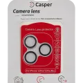 Захист скла камери Casper для iPhone 13 Pro / 13 Pro Max (сріблястий) (прозоре)
