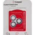 Захист скла камери Casper для iPhone 13 Pro / 13 Pro Max (синій) (прозоре)