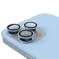 Захист скла камери Casper для iPhone 13 Pro / 13 Pro Max (синій) (прозоре)