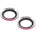 Casper Camera Lens Protector for iPhone 13 / 13 Mini (Red) (Clear)