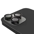 Захист скла камери Casper для iPhone 14 Pro / 14 Pro Max (чорний) (прозоре)