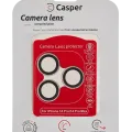 Casper Camera Lens Protector for iPhone 14 Pro / 14 Pro Max (Gold) (Clear)