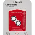 Casper Camera Lens Protector for iPhone 14 / 14 Plus (Silver) (Clear)