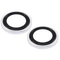 Casper Camera Lens Protector for iPhone 14 / 14 Plus (Silver) (Clear)