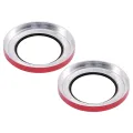 Casper Camera Lens Protector for iPhone 14 / 14 Plus (Red) (Clear)