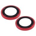 Casper Camera Lens Protector for iPhone 14 / 14 Plus (Red) (Clear)