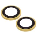 Casper Camera Lens Protector for iPhone 14 / 14 Plus (Yellow) (Clear)
