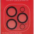 Захист скла камери Casper для iPhone 13 Pro / 13 Pro Max (повне покриття Crystal)
