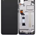 LCD Assembly With Frame For Motorola One Action (XT2013-1 / XT2013-2 / XT2013-4 / 2019) (Refurbished) (Denim Blue)